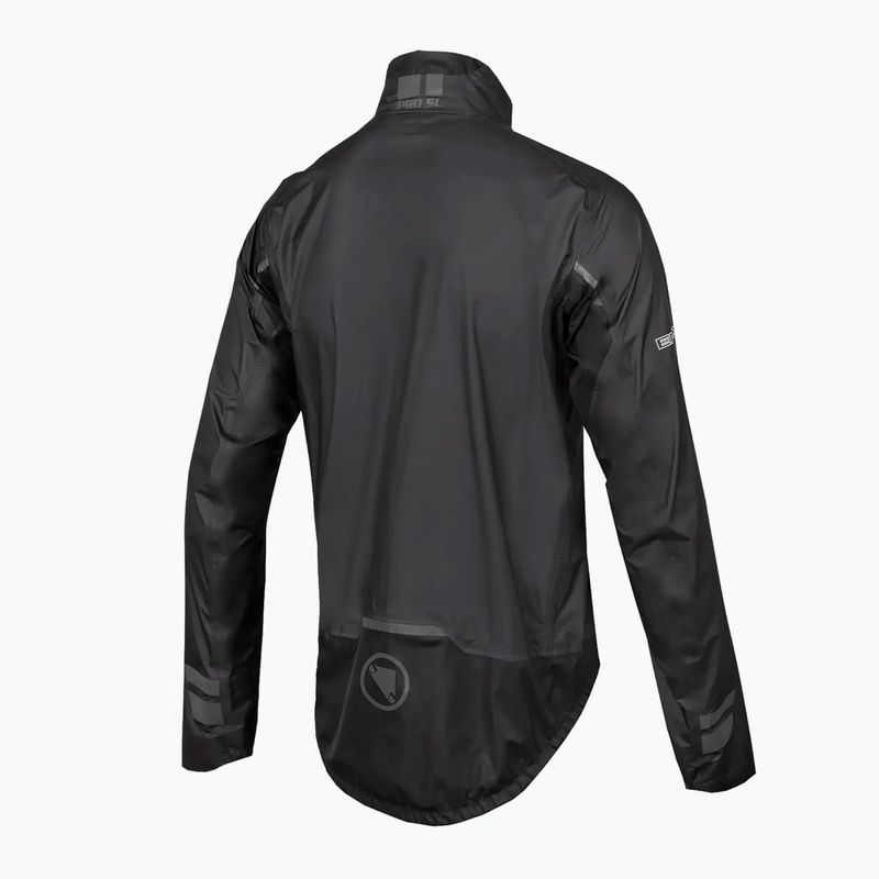 Pánska cyklistická bunda Endura Pro SL Waterproof black 2