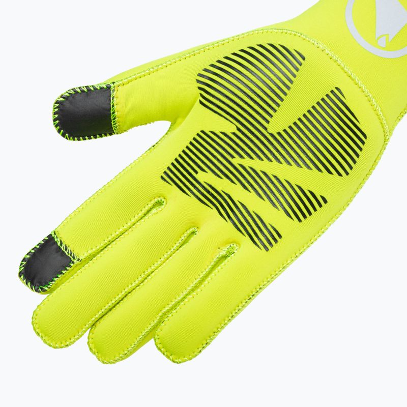Pánske cyklistické rukavice Endura FS260-Pro Nemo Glove II hi-viz yellow 6