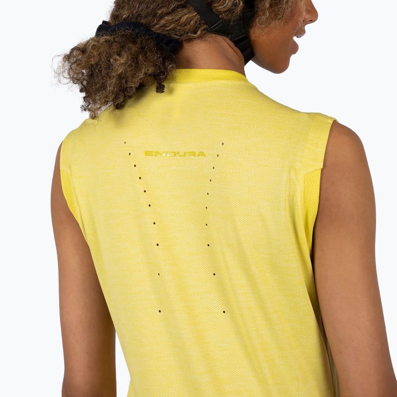 Dámsky cyklistický dres Endura Singletrack Tank Top W sulphur 6