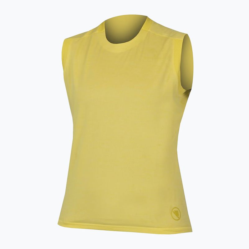 Dámsky cyklistický dres Endura Singletrack Tank Top sulphur 8