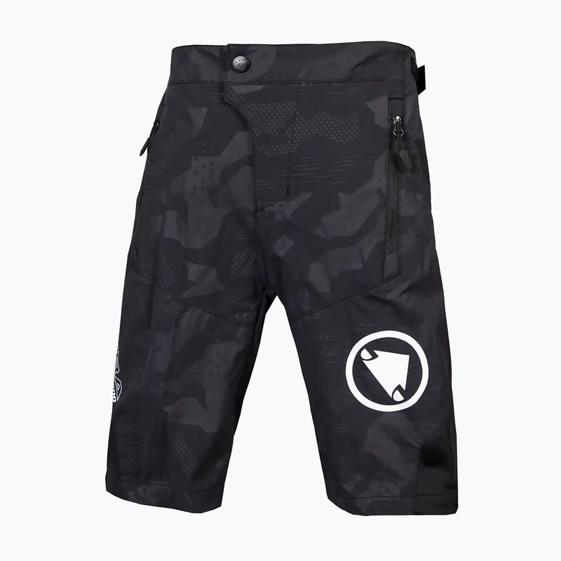 Endura MT500 Jr Burner Short detské cyklistické šortky black camo 4