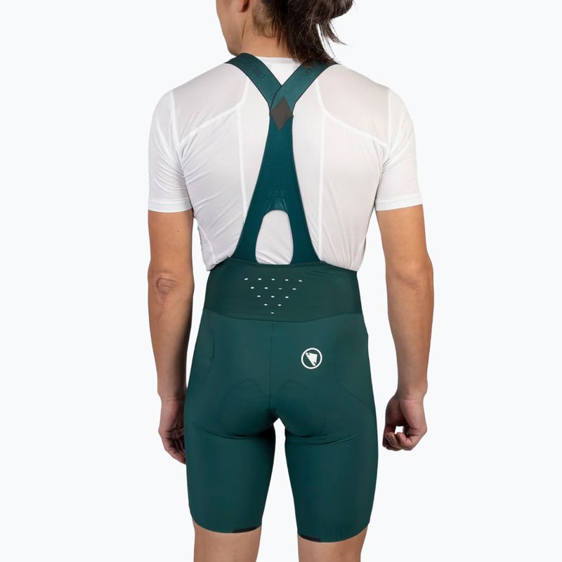 Pánske cyklistické šortky Endura Pro SL EGM Bibshort SL deep teal 4