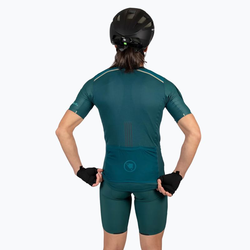 Pánske cyklistické šortky Endura Pro SL EGM Bibshort SL deep teal 10