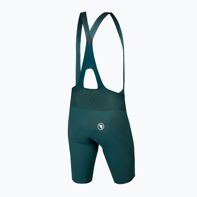 Pánske cyklistické šortky Endura Pro SL EGM Bibshort SL deep teal 12