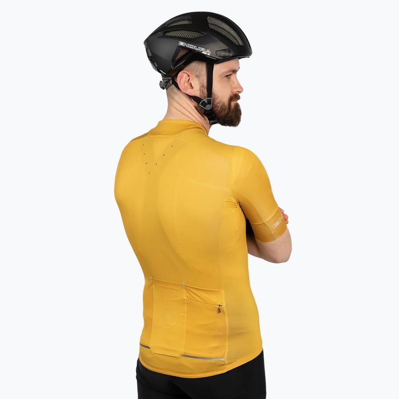 Pánsky cyklistický dres Endura Pro SL mustard 3