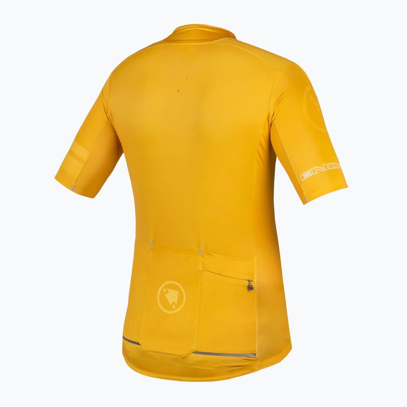 Pánsky cyklistický dres Endura Pro SL mustard 6