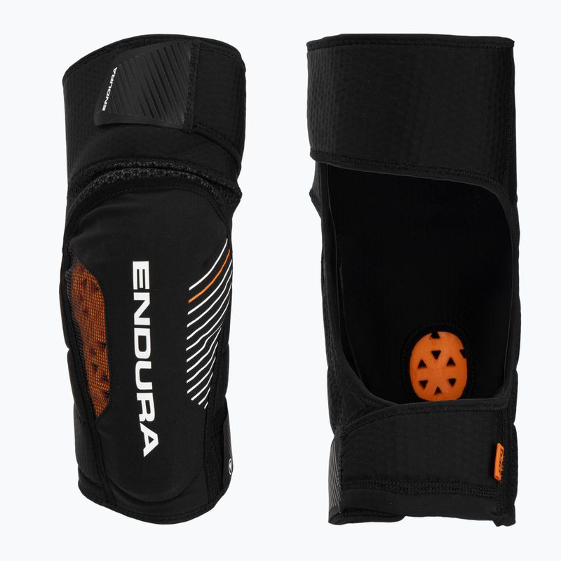 Cyklistické chrániče kolien Endura MT500 D3O Open Knee Pad čierne 14
