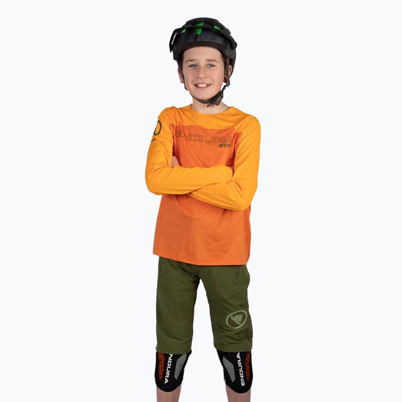 Cyklistické chrániče kolien detské Endura MT500 D3O Youth Knee Pad čierne 2