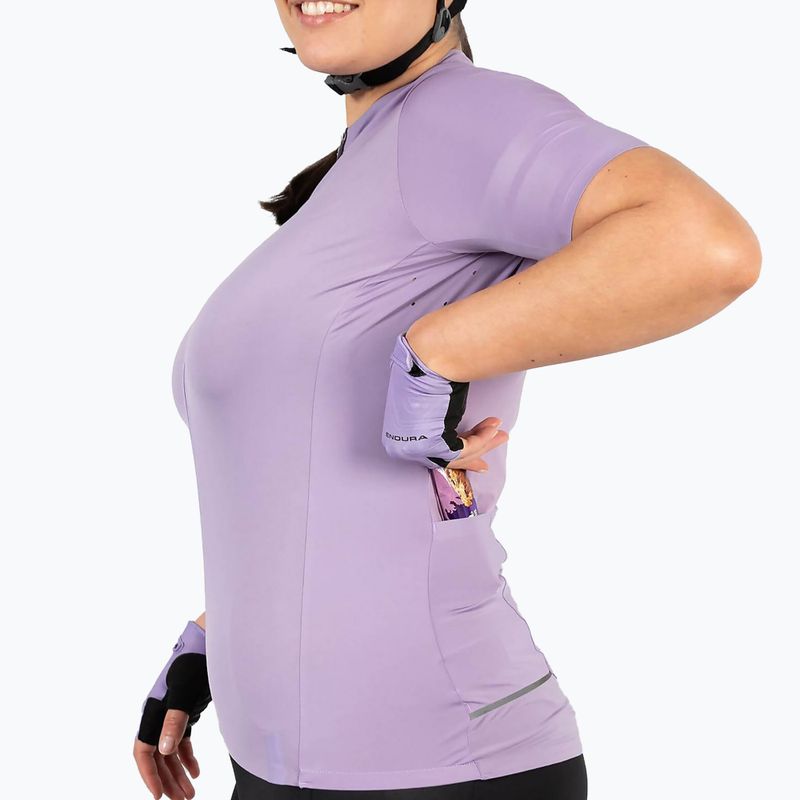 Dámsky cyklistický dres Endura Pro SL II S/S violet 7
