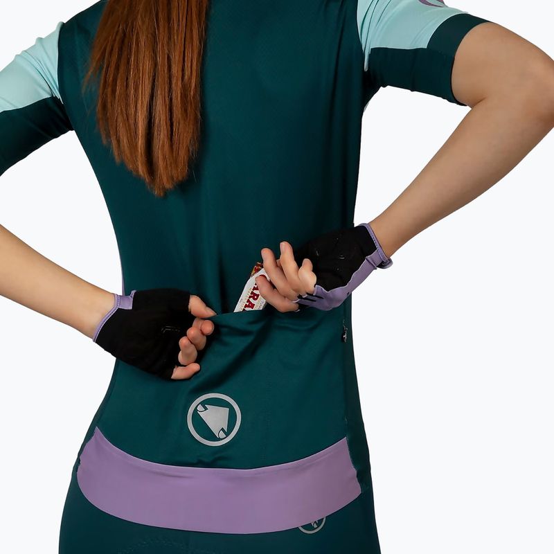 Dámsky cyklistický dres Endura FS260 Print S/S violet 8