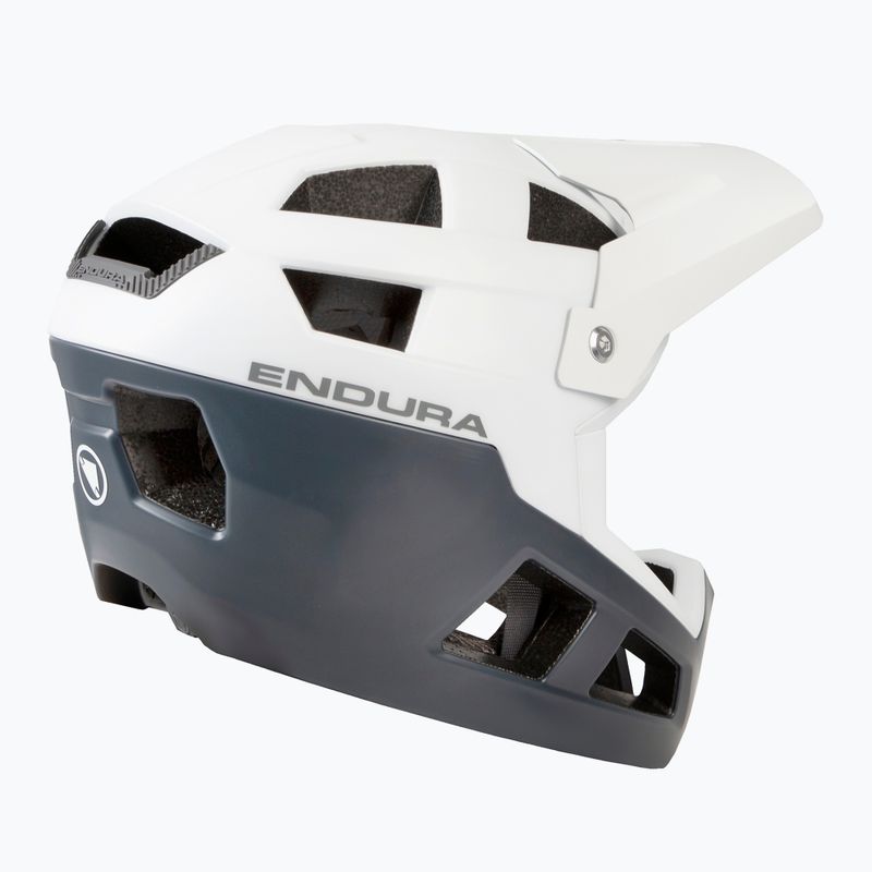 Cyklistická prilba Endura Singletrack Full Face MIPS biela 2