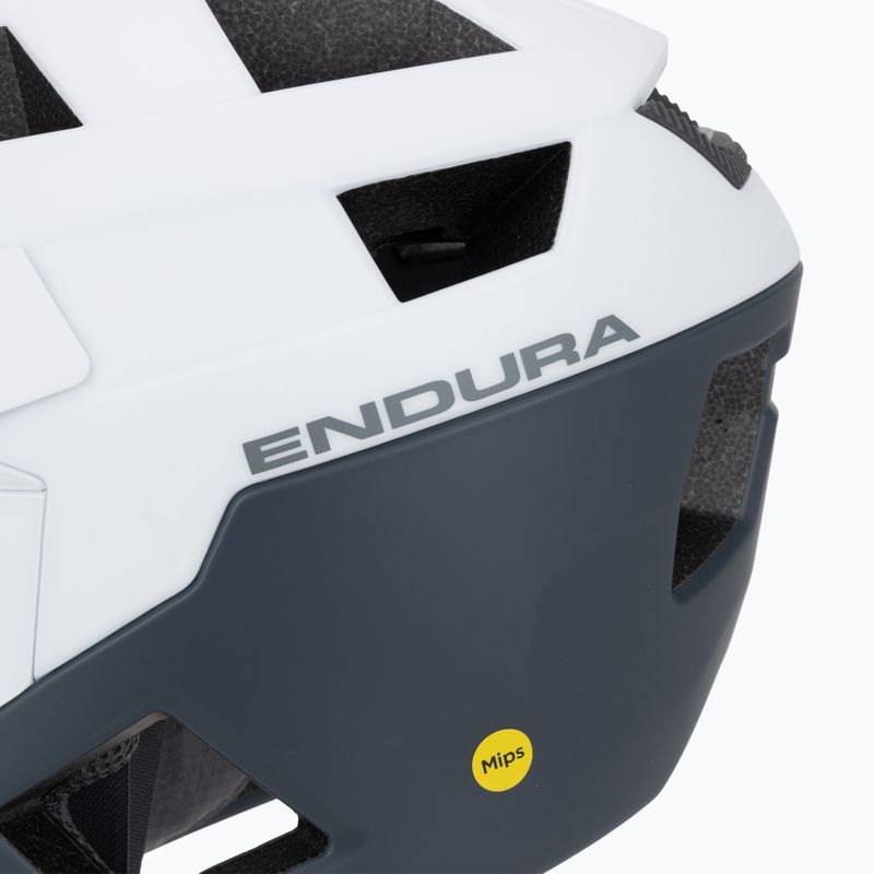 Cyklistická prilba Endura Singletrack Full Face MIPS biela 7