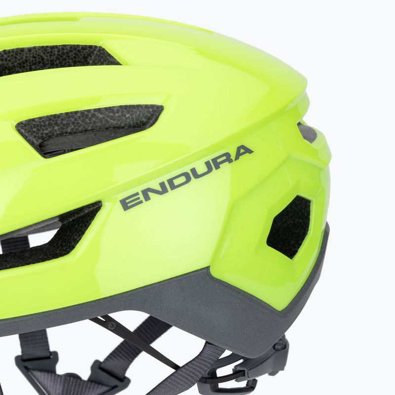 Cyklistická prilba Endura Xtract hi-viz žltá 7