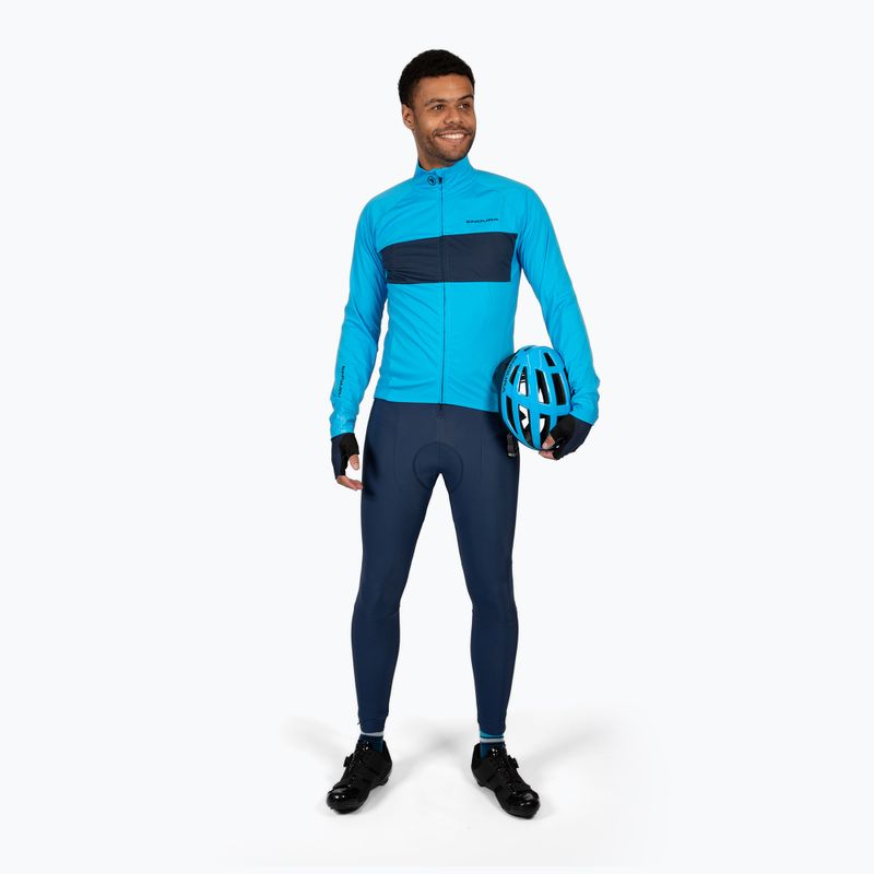 Pánske cyklistické nohavice Endura FS260-Pro Thermo Bibtights II ink blue 3