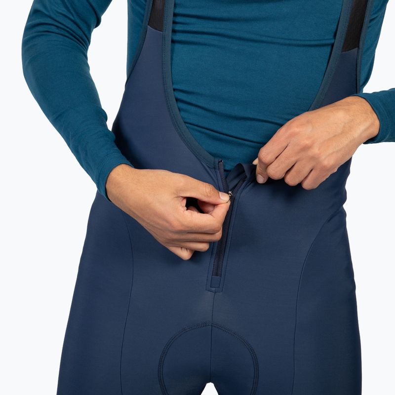Pánske cyklistické nohavice Endura FS260-Pro Thermo Bibtights II ink blue 7