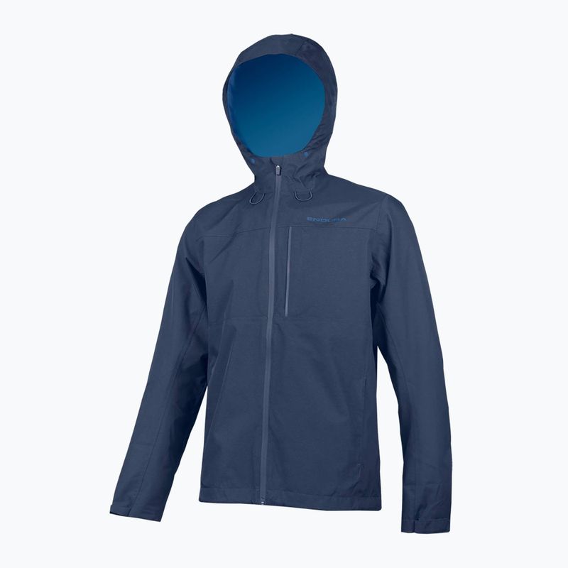 Pánska cyklistická bunda Endura Hummvee Waterproof Hooded ink blue 11