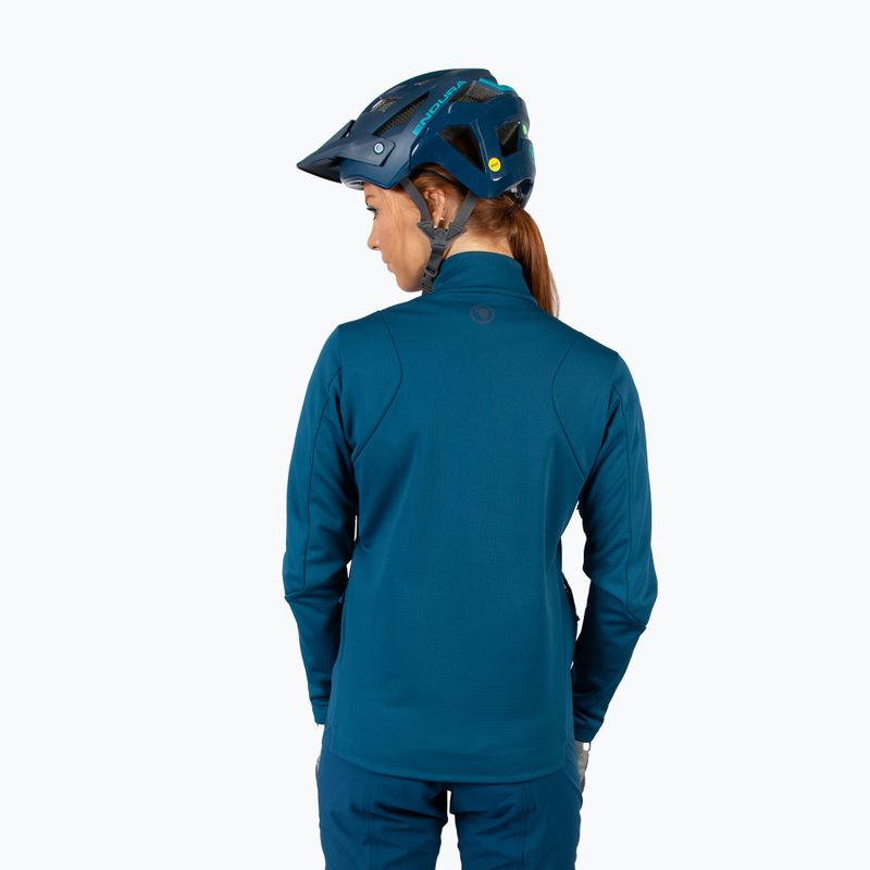 Dámska cyklistická bunda Endura SingleTrack Softshell blueberry 2