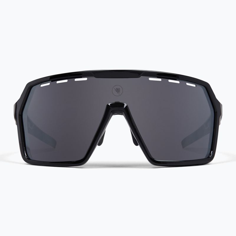 Slnečné okuliare Endura Singletrack black/platinum revo smoke/clear silver flash mirror