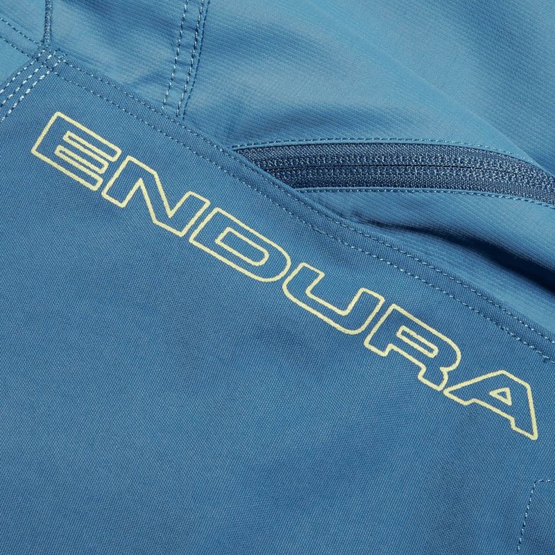 Pánske cyklistické šortky Endura Hummvee Short blue steel 11