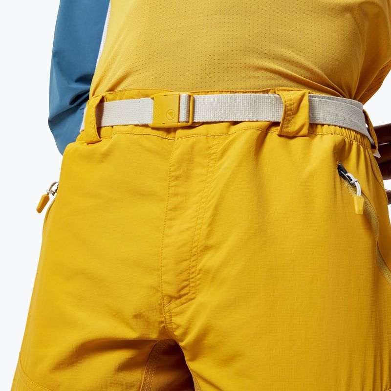 Pánske cyklistické šortky Endura Hummvee Short mustard 5