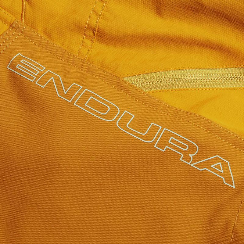 Pánske cyklistické šortky Endura Hummvee Short mustard 13