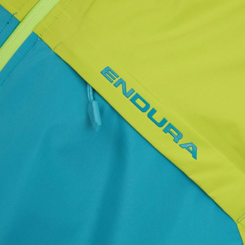 Pánska cyklistická bunda Endura Singletrack II Waterproof limetkovo zelená 3