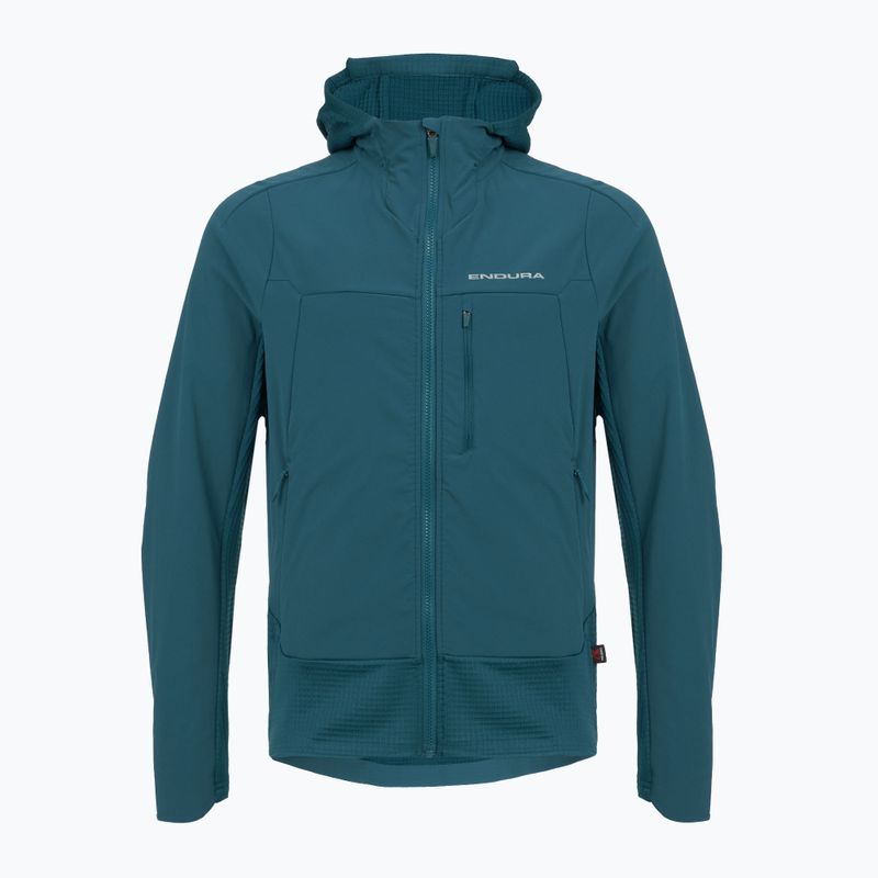 Pánska cyklistická bunda Endura MT500 Polartec barra blue