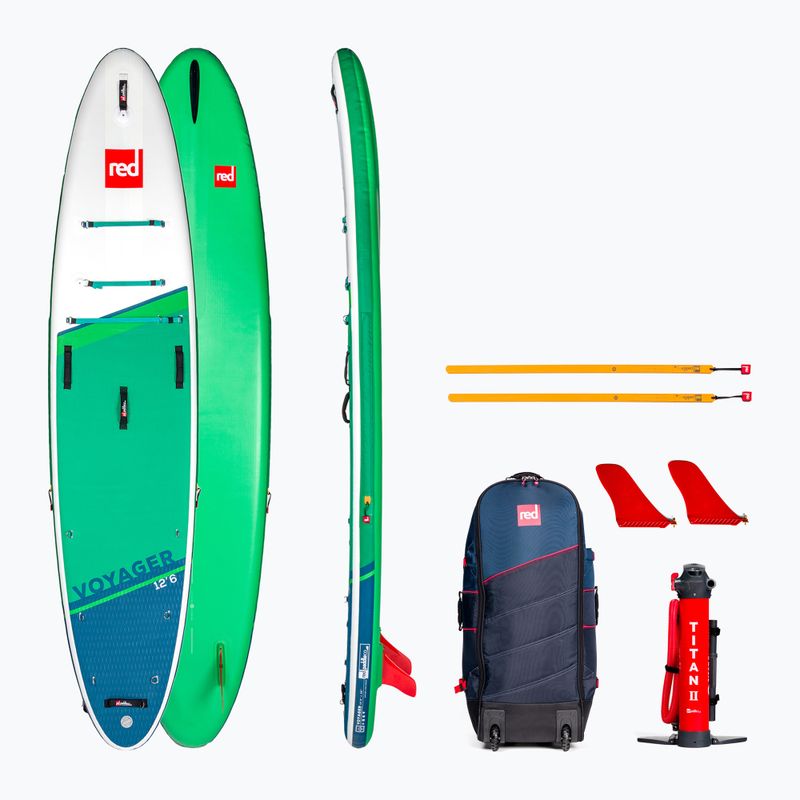SUP doska Red Paddle Co Voyager 12'6" green 17623
