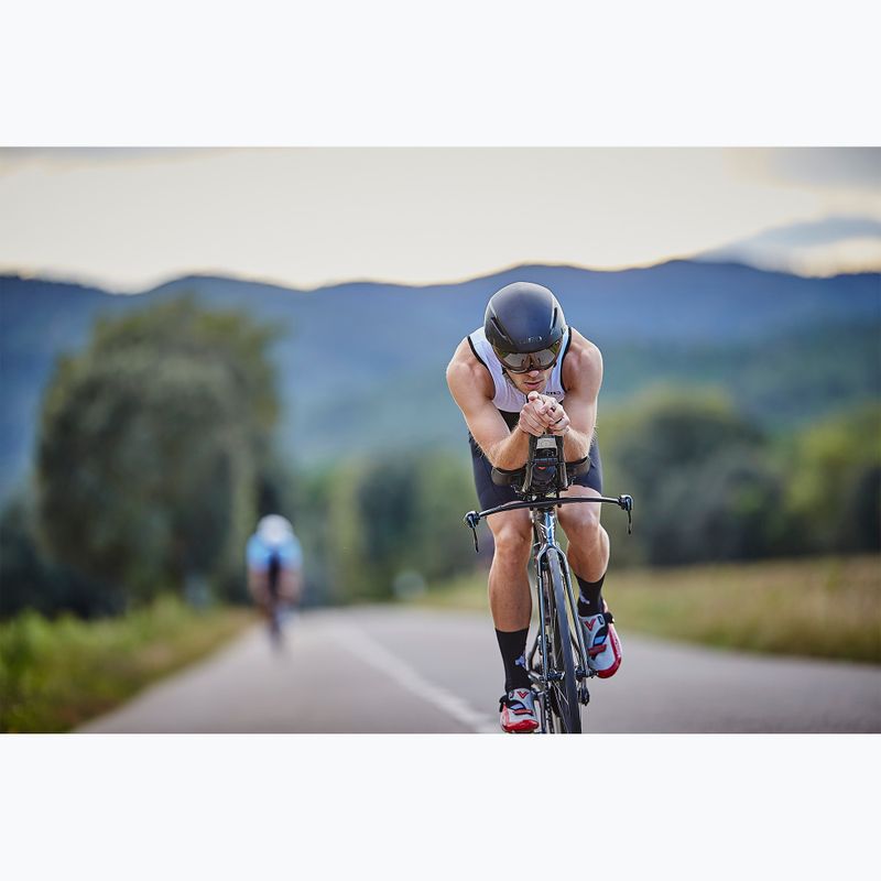 Pánsky triatlonový oblek ZONE3 Lava Long Distance Black/White/red 7