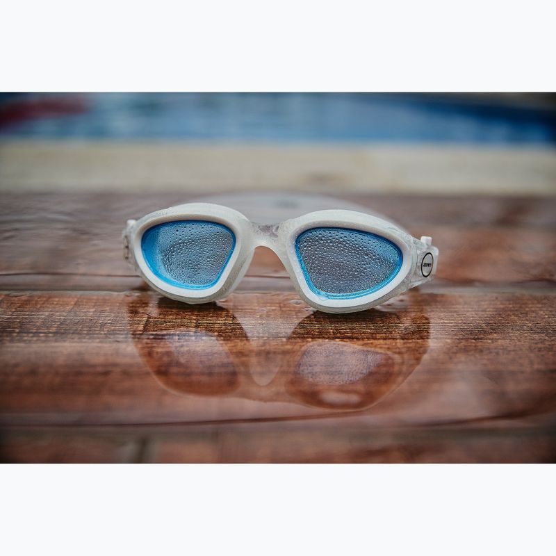 Plavecké okuliare ZONE3 Vapour blue/clear/white 2