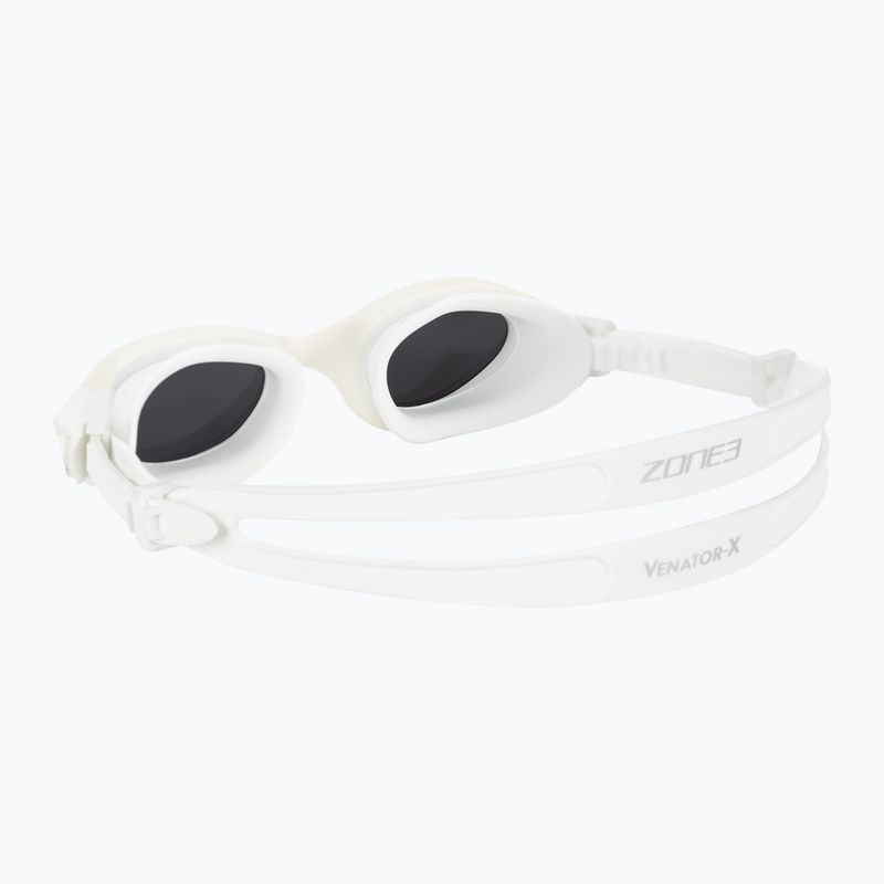 Plavecké okuliare ZONE3 Venator-X Swim white 4