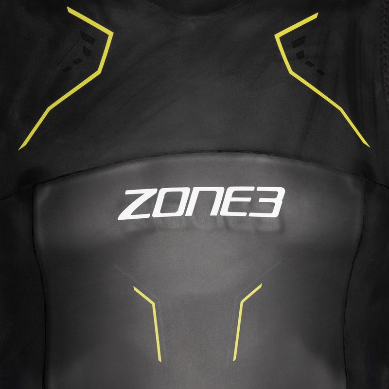 Pánska triatlonový neoprén ZONE3 Vision black/lime/gun metal 4