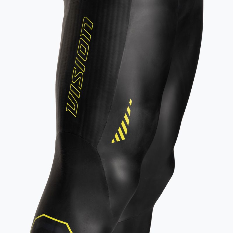 Pánska triatlonový neoprén ZONE3 Vision black/lime/gun metal 6