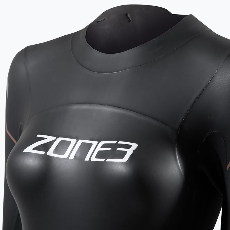 Dámsky triatlonový neoprén ZONE3 Thermal Agile 3 mm black/gold 3