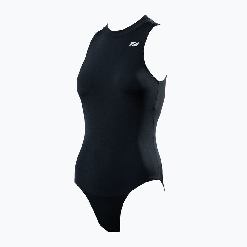 Plavky jednodielne dámske ZONE3 OWS Renew High Neck black 6