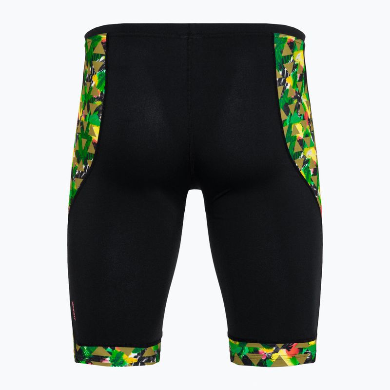 Pánske plavky Jammery ZONE3 High Jazz 3.0 Jammer khaki 2