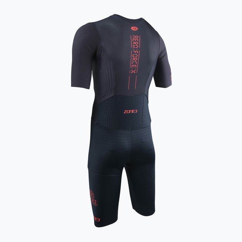 Pánsky triatlonový oblek ZONE3 Aeroforce X II Trisuit black 2