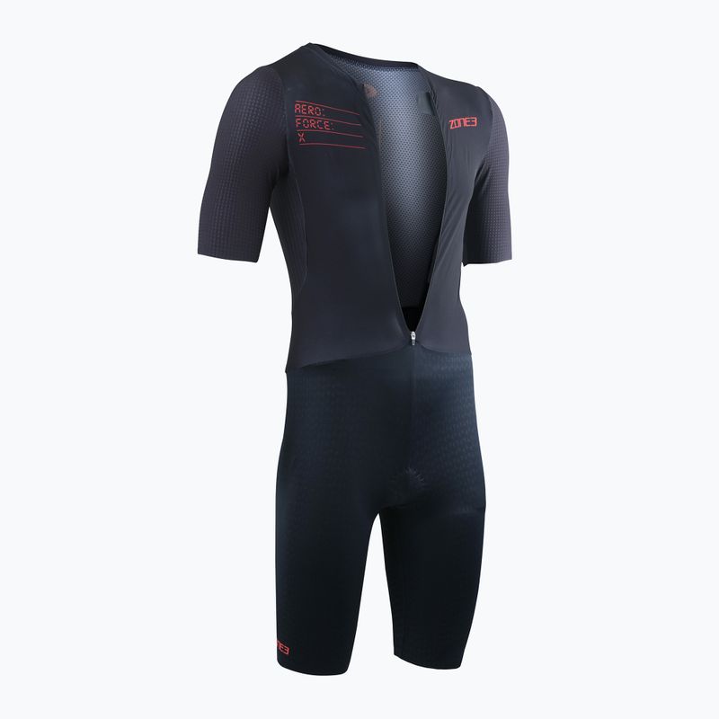 Pánsky triatlonový oblek ZONE3 Aeroforce X II Trisuit black 3