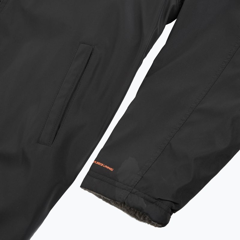 Plášť ZONE3 Robe Parka black/grey/orange 4