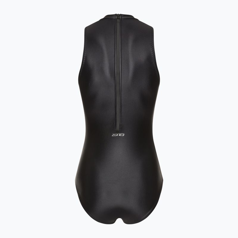 Dámske jednodielne plavky ZONE3 OWS Ti+ Thermal High Neck black 2