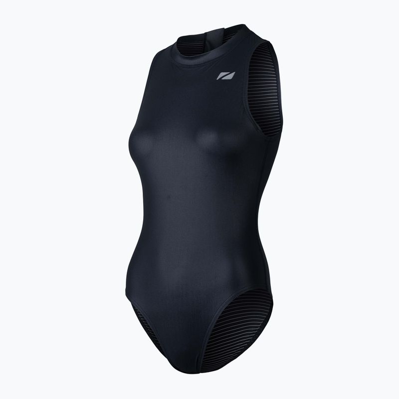 Dámske jednodielne plavky ZONE3 OWS Ti+ Thermal High Neck black