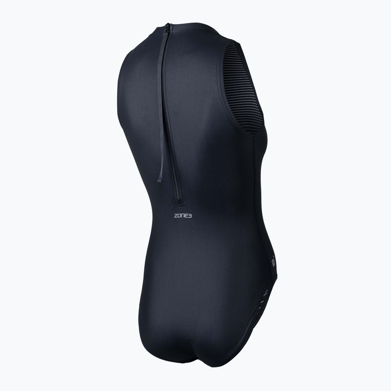 Dámske jednodielne plavky ZONE3 OWS Ti+ Thermal High Neck black 2