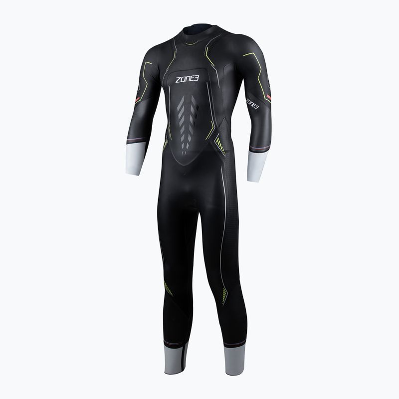 Pánsky triatlonový neoprén ZONE3 Aspire black/chalk