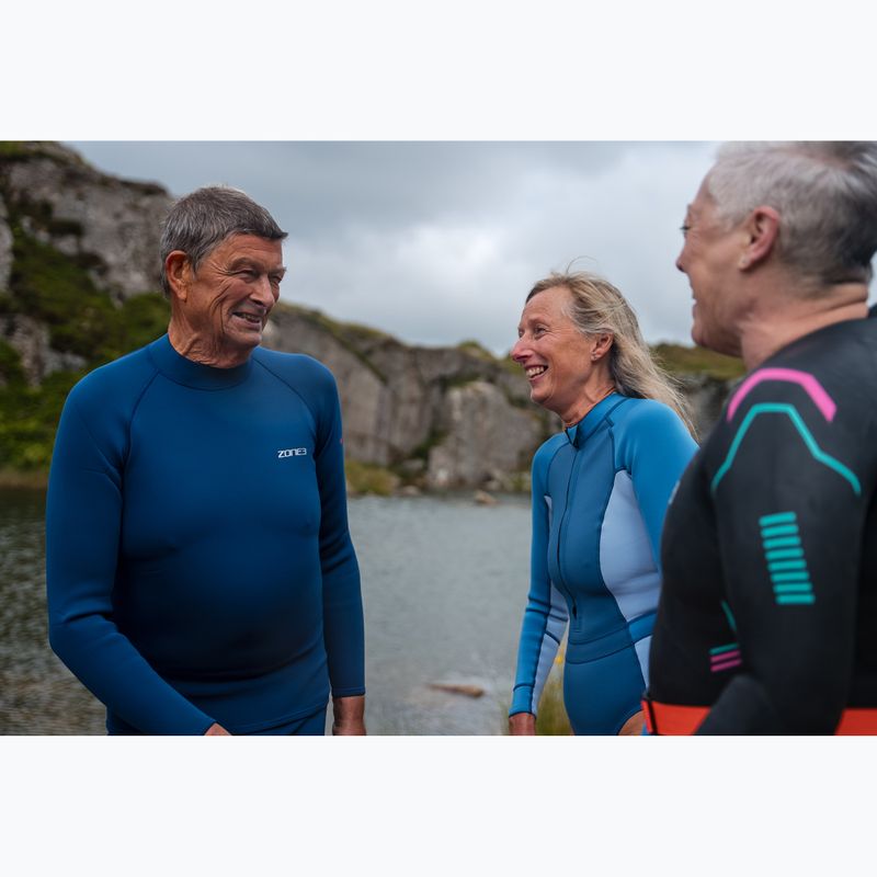 Dámska plavecká pena ZONE3 Yulex multi blue/white 7