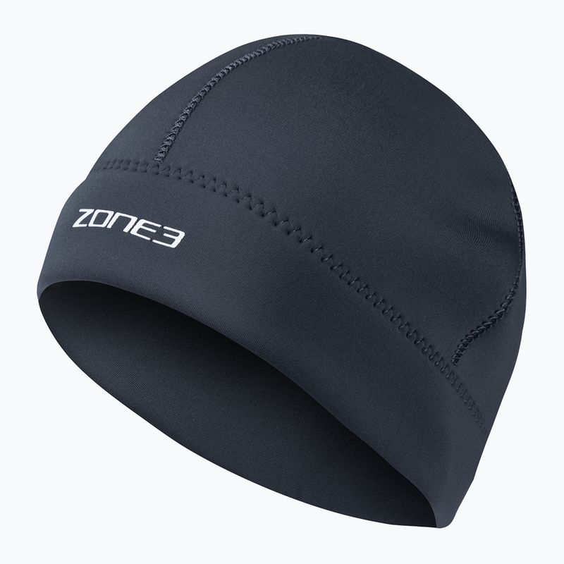 Neoprénová čiapka ZONE3 Active Flex Swim grey/orange