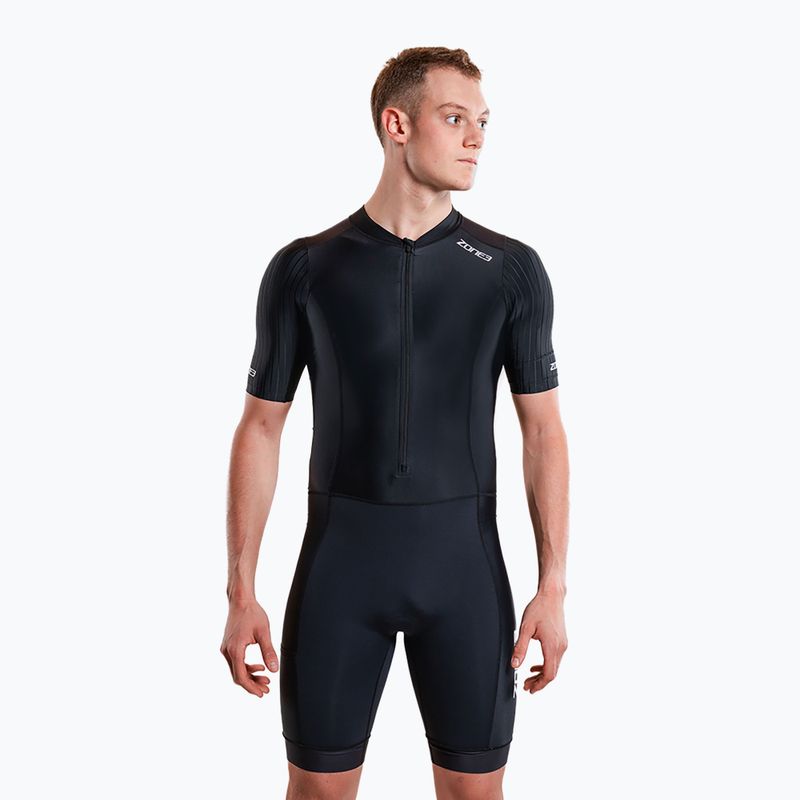 Pánsky triatlonový oblek ZONE3 Activate+ Trisuit black 3