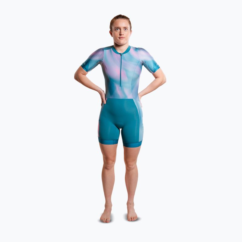 Dámsky triatlonový oblek ZONE3 Activate+ Trisuit print 3