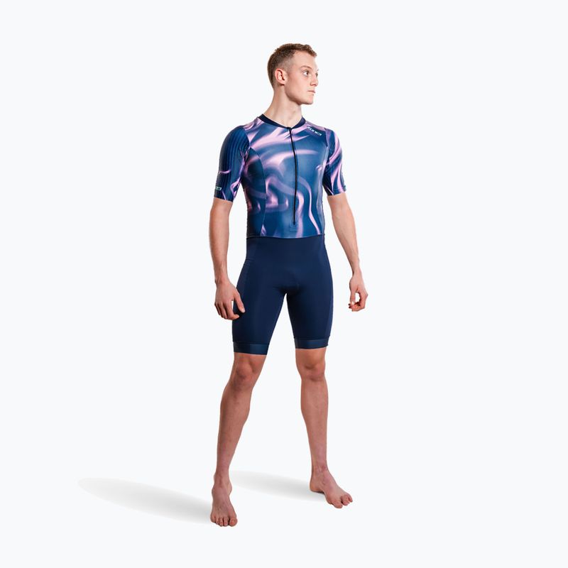 Pánska triatlonová kombinéza ZONE3 Activate+ Trisuit print 4