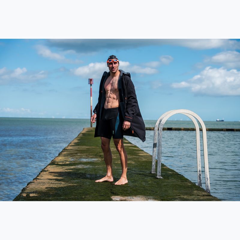 Pánske plavky jammery ZONE3 Performance Speed teal tie dye 9