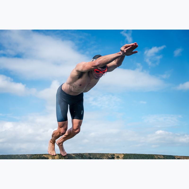 Pánske plavecké jammery ZONE3 Performance Speed teal tie dye 10